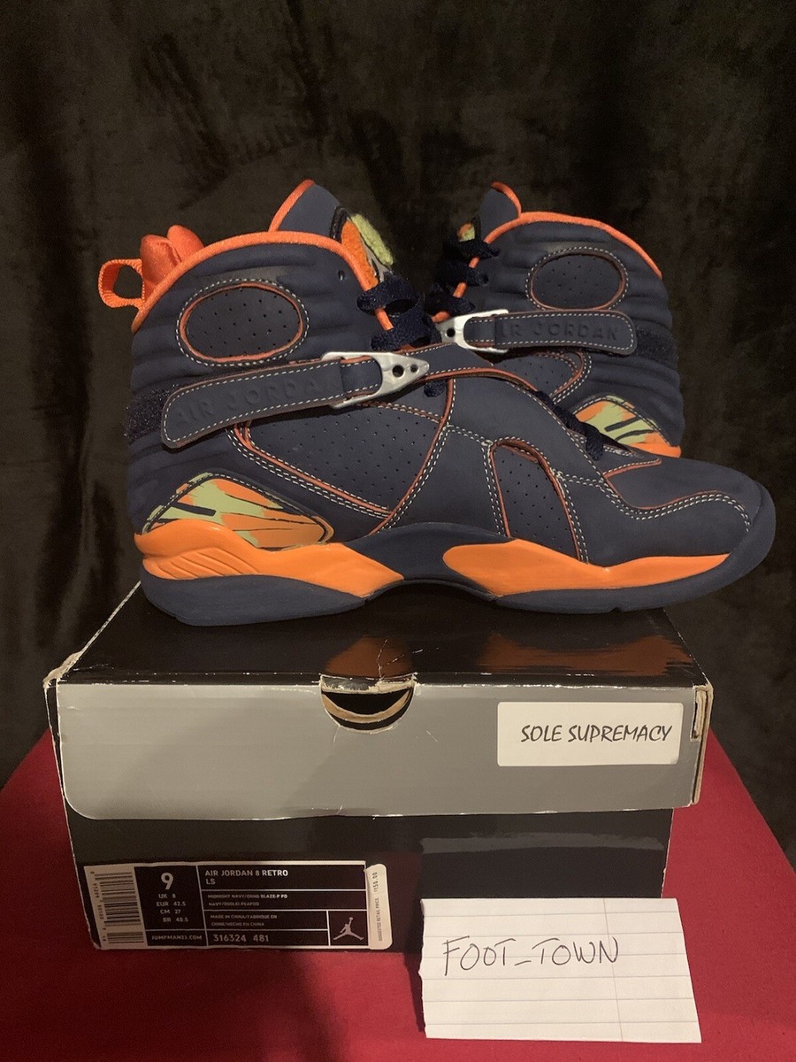 Nike Air Jordan Retro 8 Pea Pod DS Sz. 9 2008 316324-481 | eBay