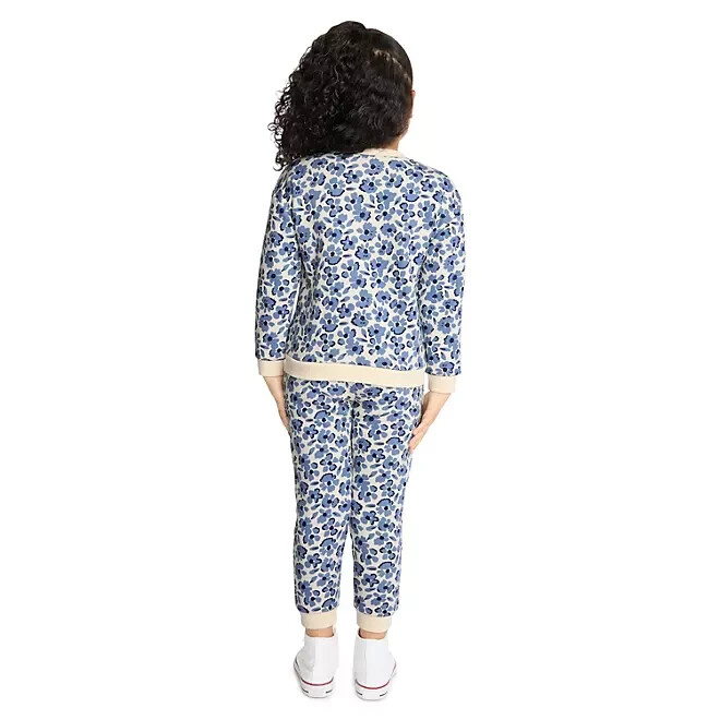 Blugirl グレー フォックスフード付きケープ Gap Kids Girls Toddler Logo Fleece Set Size 2T Cornflower