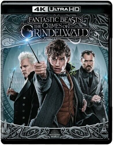 Fantastic Beasts: The Crimes of Grindelwald [Nouveau Blu-ray 4K UHD] avec Blu-Ray, - Photo 1/1