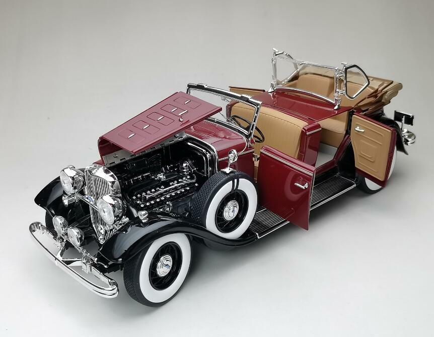 1932 Lincoln KB 1:18 SunStar 6167 Maroon | eBay