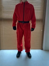 Squid Game Season 2 Agent Outfit Red Cosplay Costume S-XXL