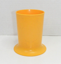 Vintage Tupperware 1318 Little Diner Footed Flower Sippy Cup - NO LID - Ex Cond