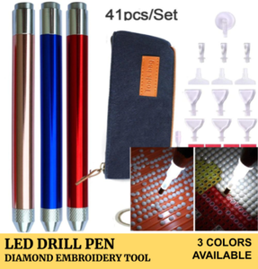 Diamond Painting LED Light Drill Pen Tool DIY Cross Stitch Embroidery Accessory Diamond Painting LED Light Drill Pen Tool DIY Cross Stitch Embroidery Accessory