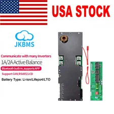 JKBMS Smart Inverter BMS 7-16S 100A 150A 200A For Family Energy Storage AAU US