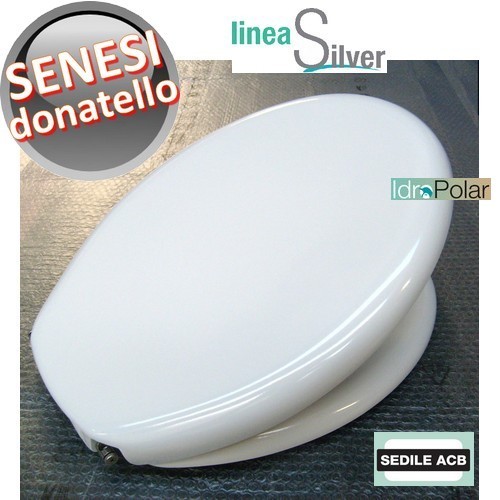 WC-Sitz Toilettenbrille TOSCA Senesi In Thermoindurante – Hochglanz, Für Ideal Standard (nicht Original)