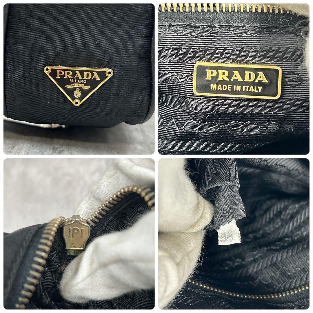 Excellent Condition PRADA Camera Bag 2way Shoulder Bag Triangle Logo Double Zip thumbnail 16