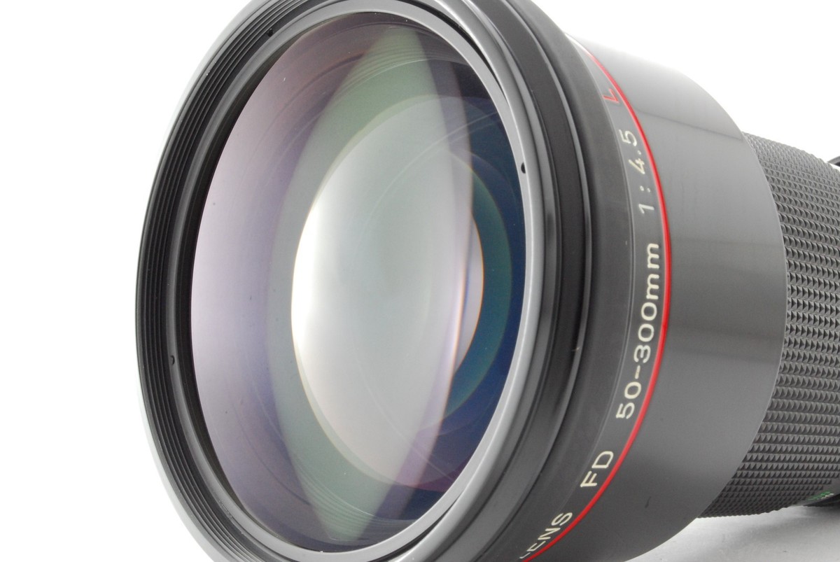 Canon キャノン レンズ New FD 50-300mm F4.5L 楽天市場】キヤノン Canon NEW FD 50-300mm F4.5L 交換レンズ【中古