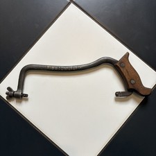 Vintage Disston USA Saw De-Horning / Butcher Hand Hack Antique Wooden Cast Iron