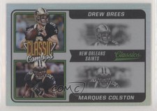 2021 Panini Classics Classic Combos Silver Drew Brees Marques Colston #CC-DM 2qw