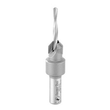 Carbide Tipped Countersink Drill Bit, 55202, 6 Screw, 3/8 Dia x 1/8 Drill Dia...
