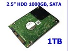 HARD DISK DRIVE 1TB, SATA HDD, 2.5", FOR LAPTOP OR DESKTOP, WORKING!