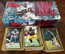 1998 Topps NFL Cards 1 - 260 You pick the card