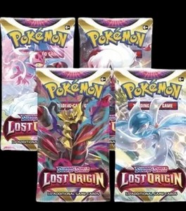 pokemon sword and shield lost origin 8 sleeved booster packs Boosters Packs! : Toys & Games three uncommon cards Lost Origin Pack | eBay