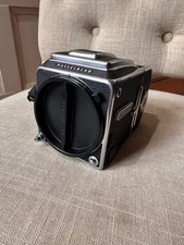 Excellent in Box Hasselblad 2000FC/M Chrome w/ Waist Level Finder and A12 V Back