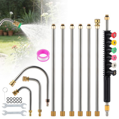 #ad #ad Gutter Cleaning Tool Extension Wand Lance Rod High Pressure Washer Roof Cleaner $29.13