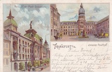 1901 Litho AK Deutsches-Reich Frankfurt a.M. ...