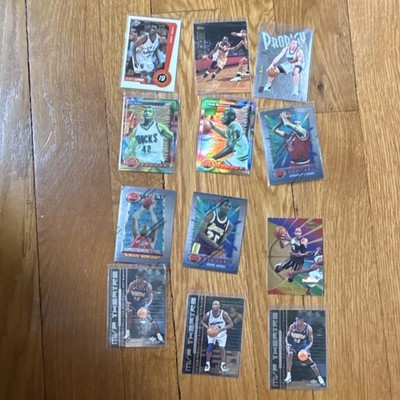 #12 Topps Finest MVP Theatre Vin Baker Juwan Howard NBA Basketball 12 Card Lot