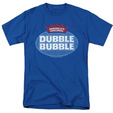 Dubble Bubble Vintage Logo Candy Licensed Adult T-Shirt