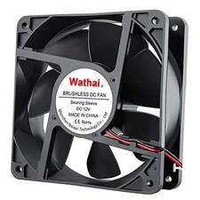 2Pin 120mm x 38mm Brushless Cooling Case Fan 12V 2pin DC High 12V 2Pin Sleeve