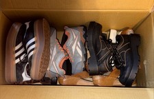 Bulk Lot Of Shoes / Sneakers Women’s  5.5 To 8.5 Sandals Boots Mix 9 Pairs