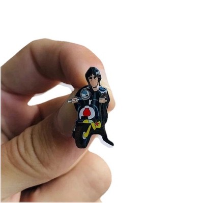 Paul Weller Pin Badge, A Guy Called Minty, The Jam, Mods Vespa Lambretta The Who
