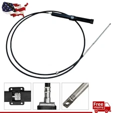 SSC13416 For SeaStar Teleflex Marine 16ft Mechanical Steering Cable Rack&Pinion