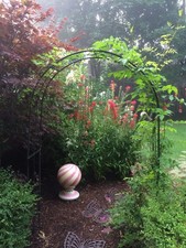 Mackenzie Childs Ceramic Garden Globe