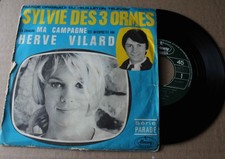 Hervé Vilard , BO du feuilleton Sylvie des 3 ormes / OST , 45 tours