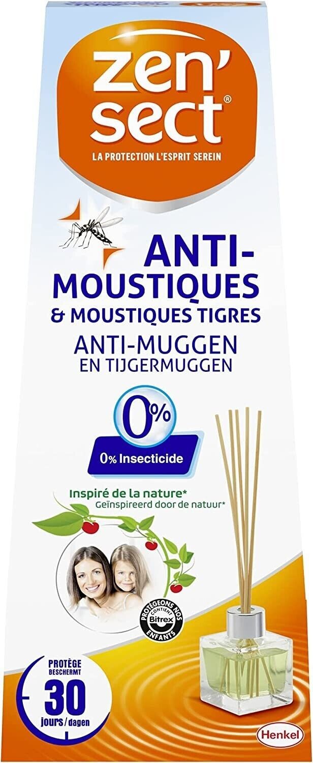 Zen'Sect Anti-Moustiques Diffuseur Naturel Bébé et Femme Enceinte 40ml