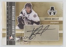 2011-12 ITG Heroes and Prospects Xavier Ouellet #A-XO Auto 00er
