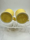 2 FIESTAWARE SUNFLOWER Yellow Tapered O Ring MUG Coffee 12oz Fiesta Ware HLC USA — photo 9