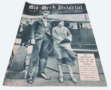 Mid-Week Pictorial April 29 1933 Charles Lindbergh Boston Marathon Vtg Magazine