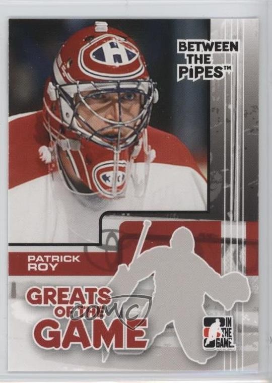 2007-08 ITG Between the Pipes Greats of the Game Patrick Roy #84 HOF z6b