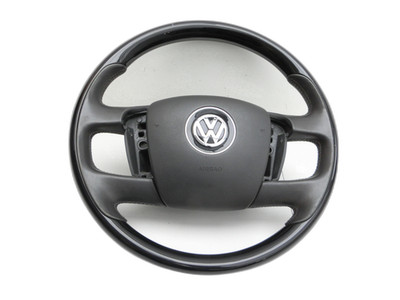 Leder Lenkrad Schwarz Airbaglenkrad für VW Phaeton 3D 10-16 62207034A 62206210F
