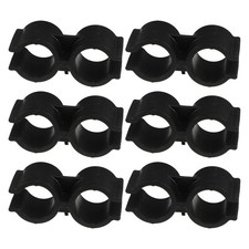 6 Pcs Clamp for Pole Connection Clip Multi-function Pipe Bracket