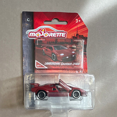 Majorette Lamborghini Countach LP400 Sportwagen Rot 237-1 OVP ungeöffnet