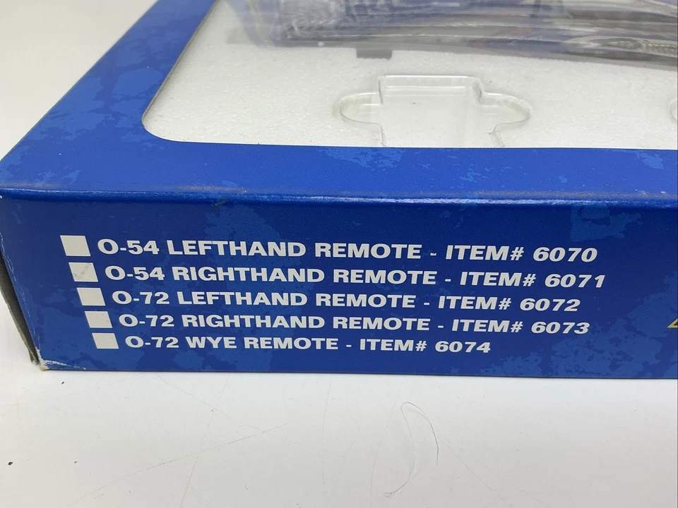 Atlas O Guage 21st Century Track System O-54 Righthand Remote Item #6071 - Image 4 of 4