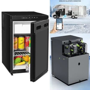 AC110V / DC12V 1.77 Frigidaire camion RV Camper réfrigérateur avec APP Contrôle