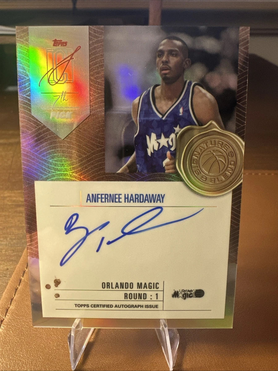 Anfernee Hardaway Basketball Autographed ungraded Sports Trading