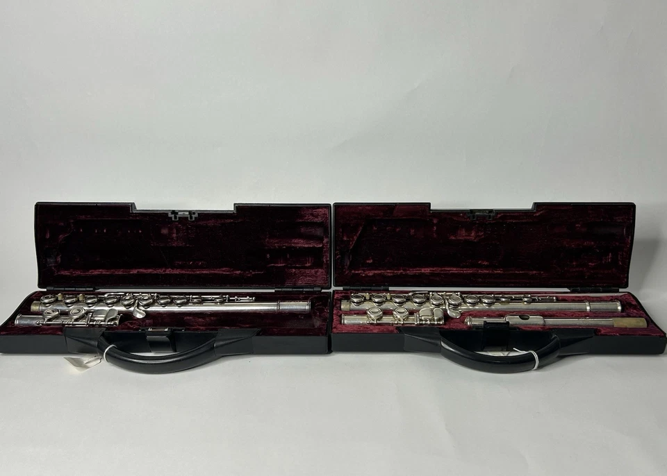 复古自助餐 Crampon Paris 长笛 Cooper 比例 228 带盒 — 第 3/4 张图片