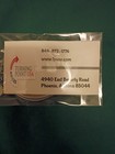 Charlie Kirk Limited Edition Button W/ Turning Point Business Card Not Signed  — photo 2