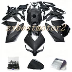 For Honda CBR650R 2024-2025 ABS Black Carbon Fiber Bodywork Fairing Kit w/Bolts