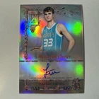 2025-26 Topps Signature Class Manuscripts Liam McNeeley Auto Autograph RC