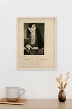 HENRI MATISSE ORIGINAL SIGNED PRINT, COA AND APPRAISAL FOR $3,500 USD.-