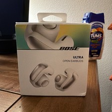AUTHENTIC - Bose Ultra Open Earbuds - Warranty Included White Smoke