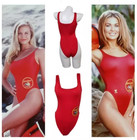 Baywatch Red Baywatch Sexy Lifeguard Swimsuit Bikini CJ Parker Cosplay Costume