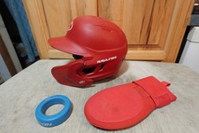 RAWLINGS OPEN FACE BATTERS HELM, EASTON BAT WEIGHT & SLIDE HANDSCHUH