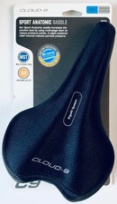 CLOUD 9 Bicycle Men  s SPORT ANATOMIC SADDLE Bike Seat C9 Black Ergofit 50334