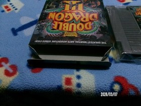 #875 Double Dragon III: Sacred Stones NES Nintendo CIB - No Poster - TESTED