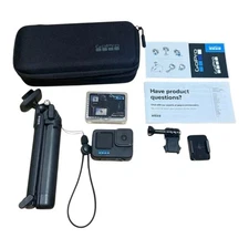 GoPro HERO10 Black Action Camera 5.3K Battery Mount Used